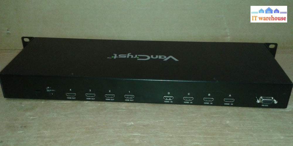 Aten Vancryst Vm0404h Hdmi Switch 4X Hdmi Type A Digital Audio/video In