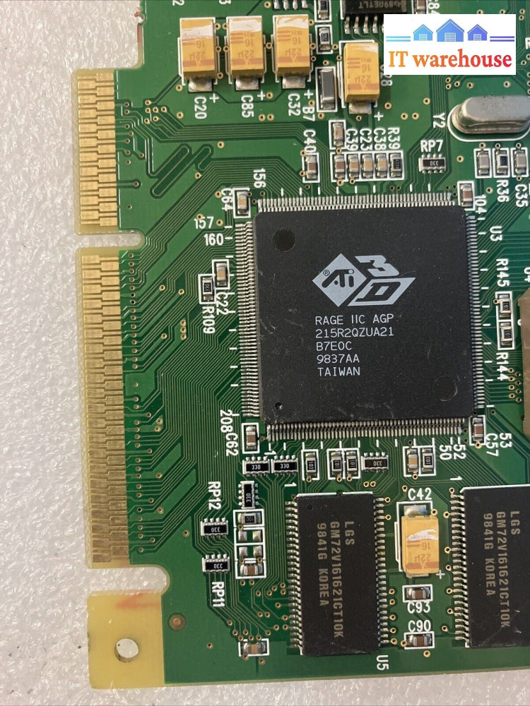 ATI 109-49300-00 109-49300-01 4MB AGP VGA Video Card Rage IIC