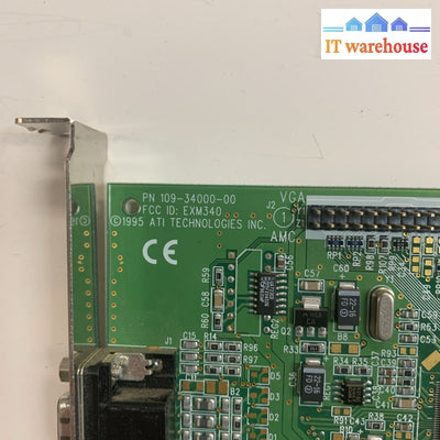 ATI 3D RAGE MACH64 VT EXM340 PCI  109-34000-00 GRAPHICS Video CARD