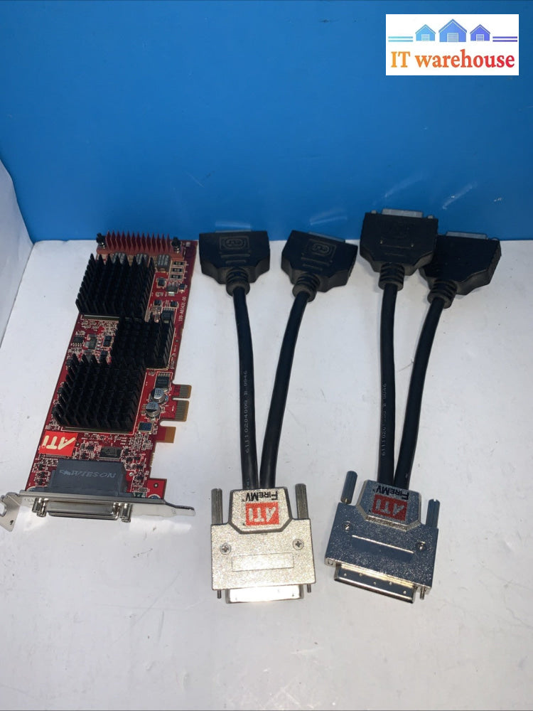 ATi FireMV 2400 256MB 128Bit DDR PCI-E x1 Quad-DVI Professional Graphics Card