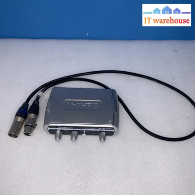 Audio FastTrack Audio Interface Guitar Mic Recording + Neutrik XLR Male-Female