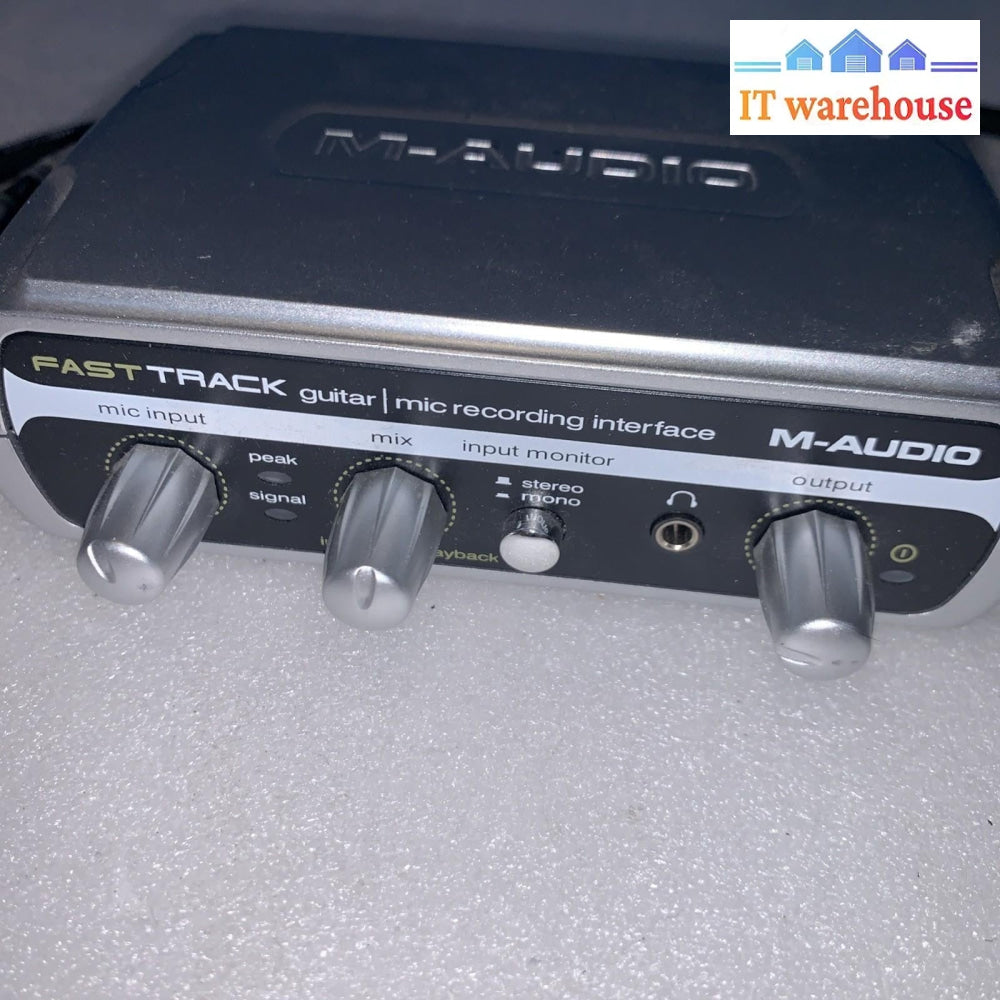 Audio FastTrack Audio Interface Guitar Mic Recording + Neutrik XLR Male-Female