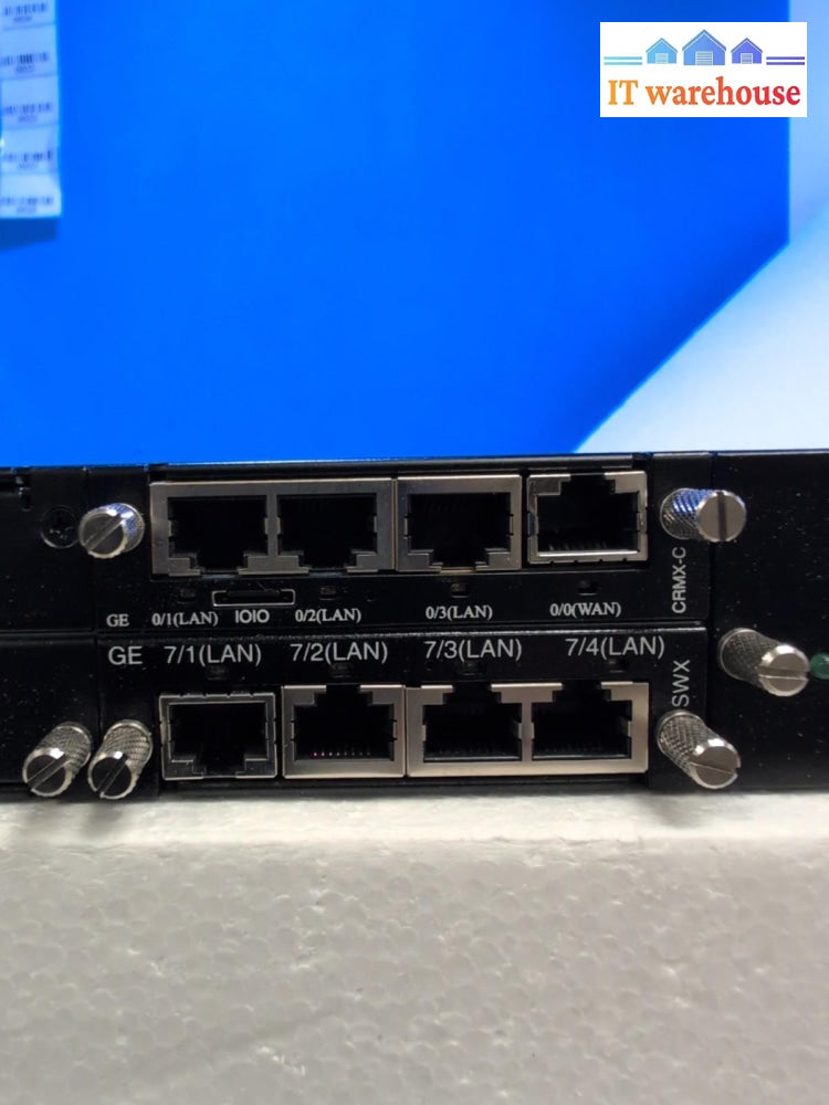 AudioCodes Mediant 1000B GTPM00693 Enterprise Media Console 1x CRMX-C/1x SWX -