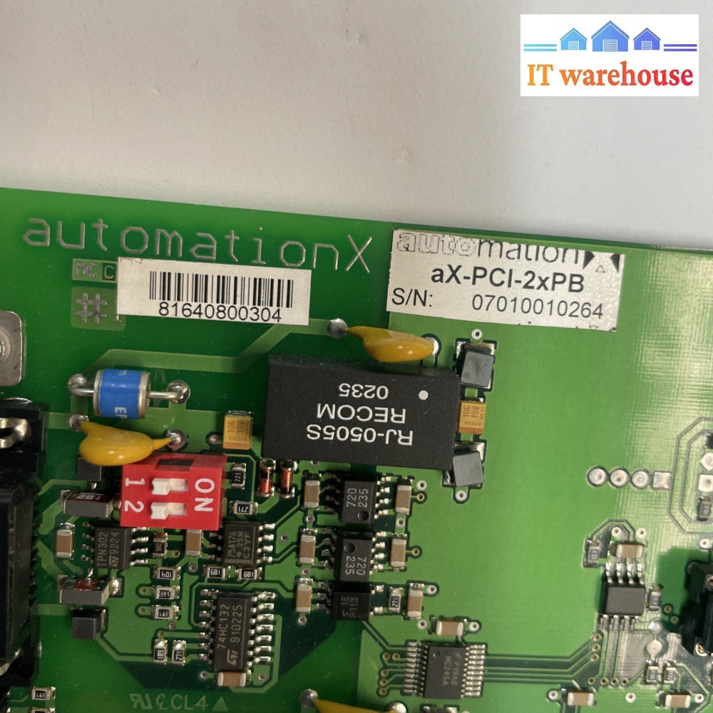 AutomationX AX-PCI-4XSER card