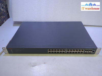 - AVAYA 3524GT  24-Port Gigabit Ethernet Switch, Tested