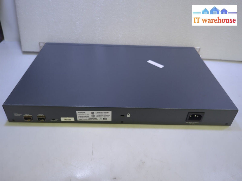 - Avaya Ethernet Routing 3526T  24 Port Network Switch