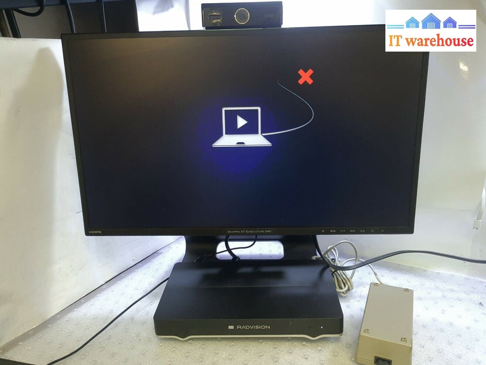 Avaya Radvision Scopia XT4000 w/ XT Executive 240 Video Conference Unit + AC