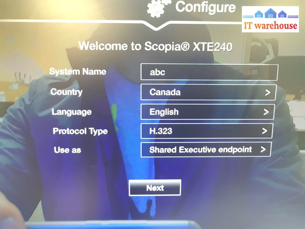 Avaya Radvision Scopia Xt4000 W/ Xt Executive 240 Video Conference Unit + Ac