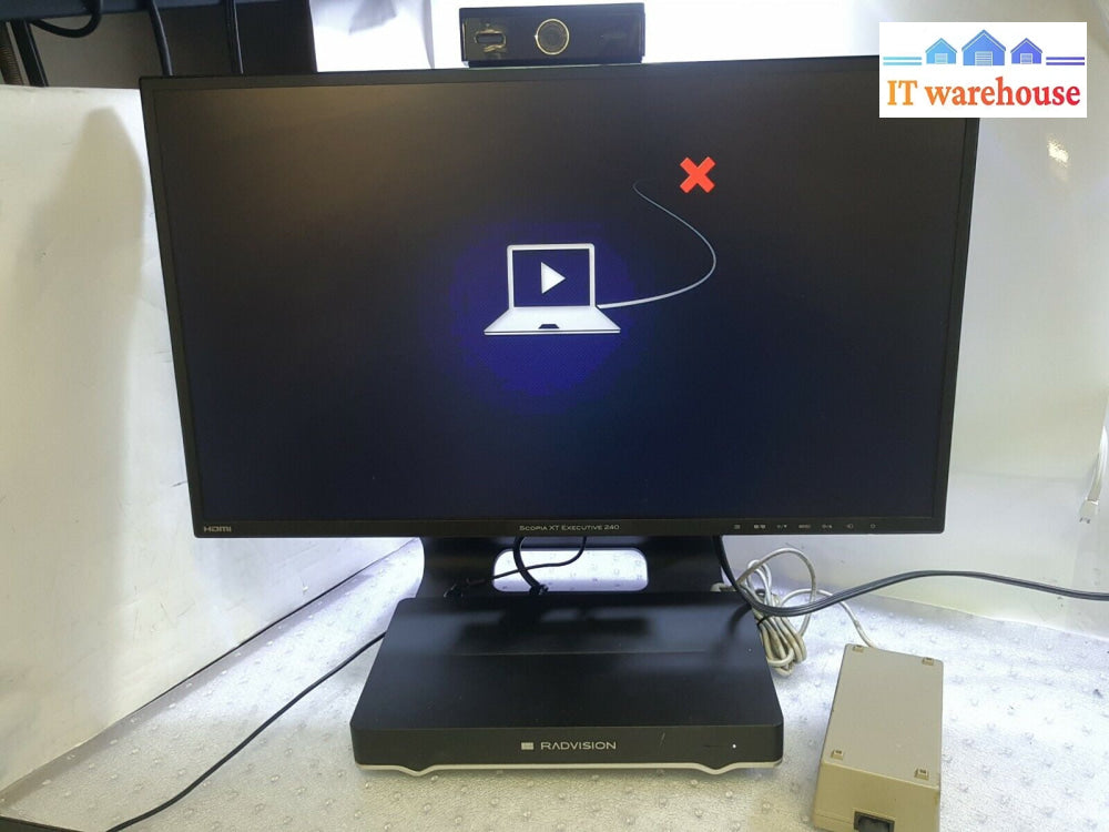 Avaya Radvision Scopia Xt4000 W/ Xt Executive 240 Video Conference Unit + Ac