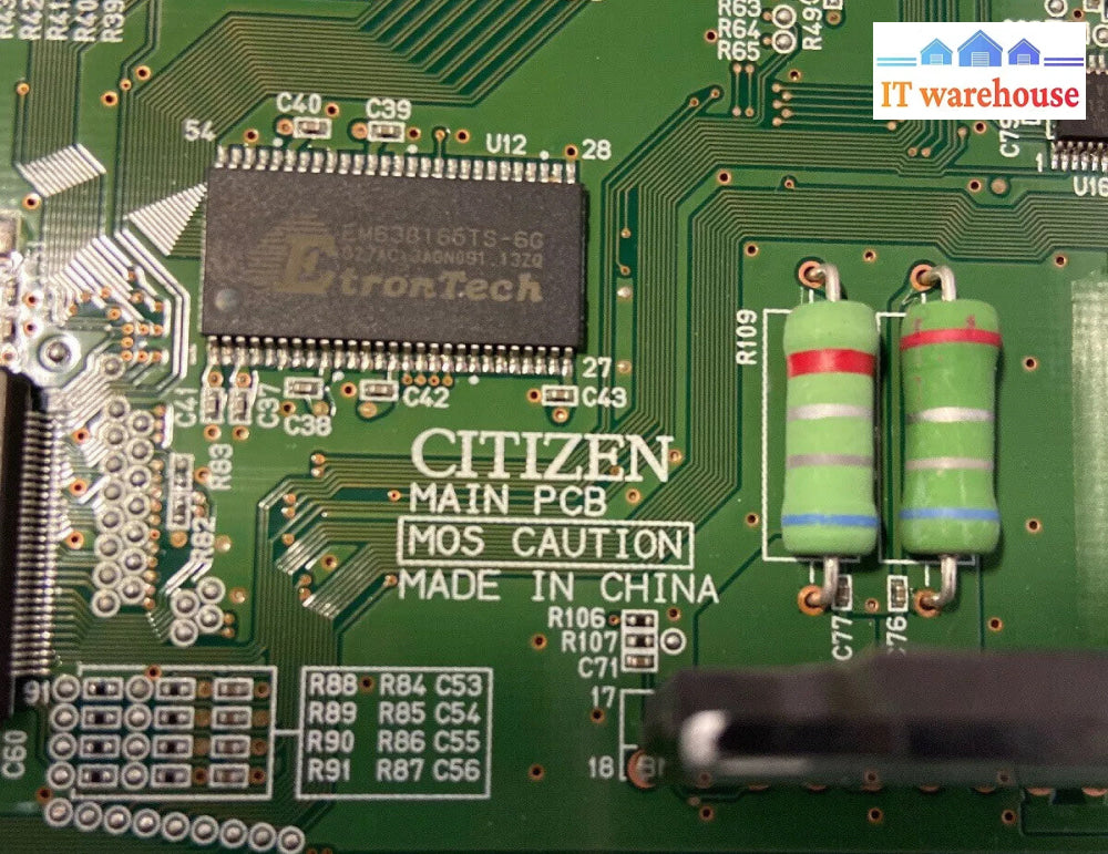 ～  Barcode Printer M-4208 Main PCB Card JN66901-02F