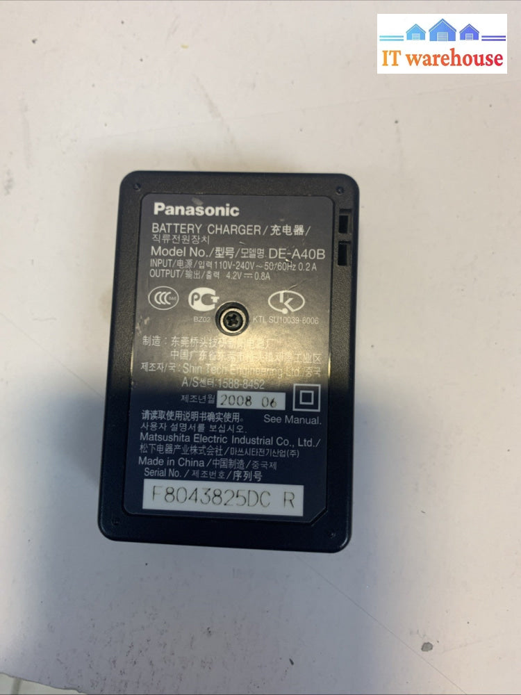 Battery Charger For Panasonic Lumix DMC-FX35 DMC-FX36 DMC-FX37 DMC-FX38 DMC-FX55