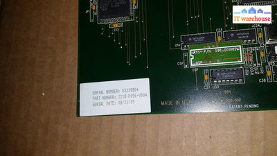 Bd-Txtw-000-100 Pn: 2218-K096-V004 Assy 598-001002 Card