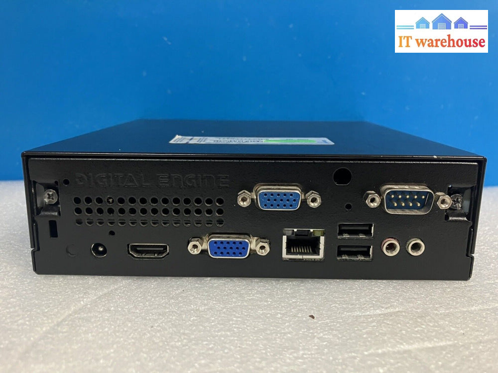 Black Mini Pc De45-Hg Intel T4400 3Gb Ram 160Gb Win Xp (Hdmi)~