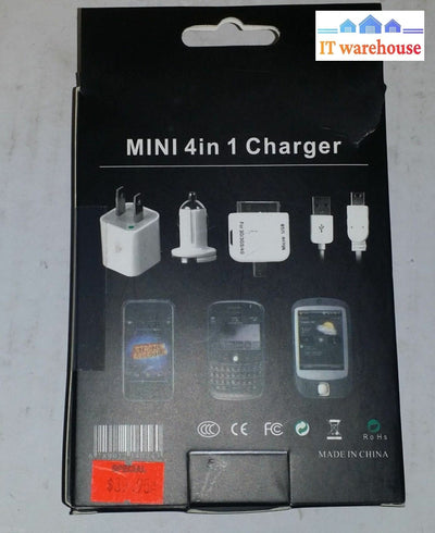 Blackberry/Htc 3G/3Gs/4G Mini 4In 1 Charger