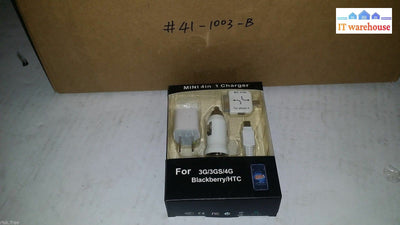 Blackberry/Htc 3G/3Gs/4G Mini 4In 1 Charger