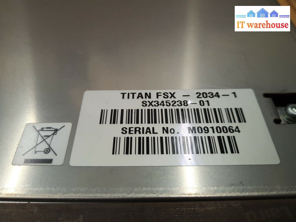 - BLUE ARC FSX 2034-1 Vintage Mainframe Board For TITAN Server Tested