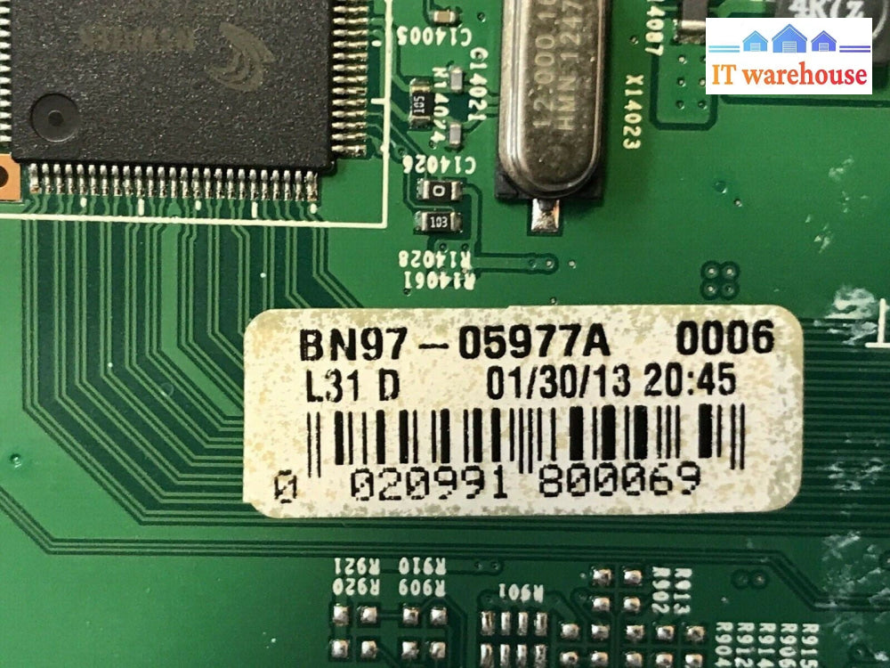 BN94-04969A,SAMSUNG LH55CPPLBB/ZA MAIN BOARD BN97-05977A BN41-01690D BN41-01690