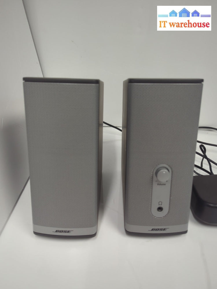 Bose Companion 2 Series II Multimedia Speakers Tested Working -