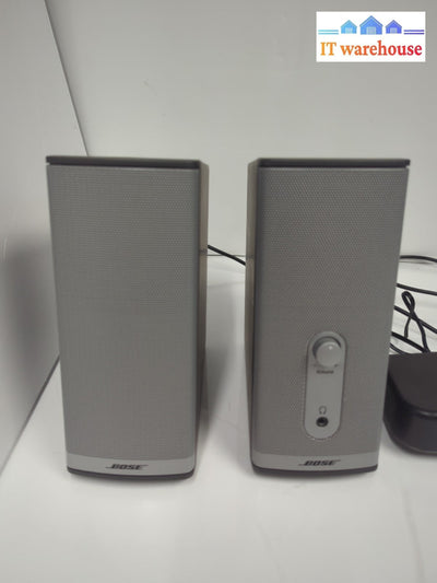 Bose Companion 2 Series II Multimedia Speakers Tested Working -