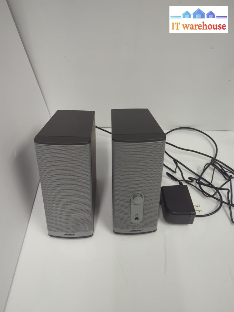 Bose Companion 2 Series II Multimedia Speakers Tested Working -