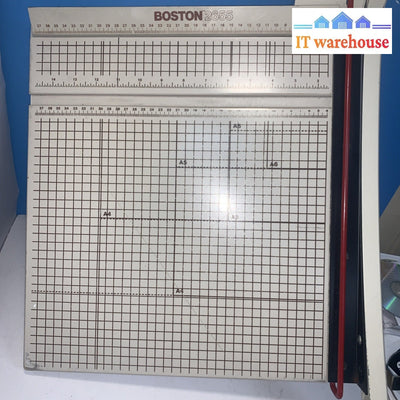 BOSTON 2655 HEAVY DUTY PAPER TRIMMER CUTTER 15 inch