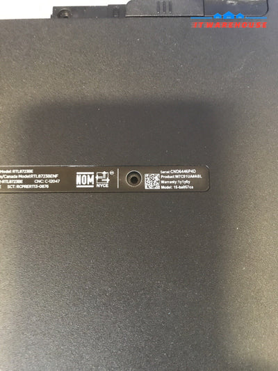 Bottom case for HP 15-BA057CA AMD Laptop