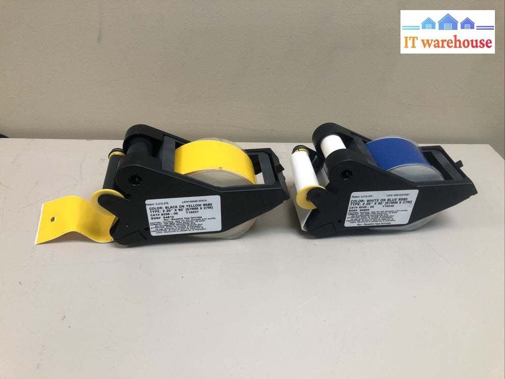 $ Brady Y10237 Labelizer 64812 Label Cartridge 2.25" X 90' ( yellow )
