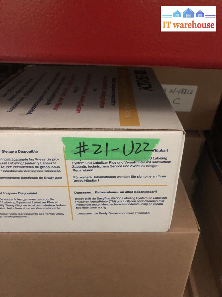$ Brady Y10237 Labelizer 64812 Label Cartridge 2.25" X 90' ( yellow )