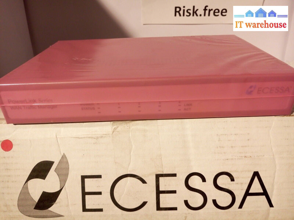 -BRAND NEW Ecessa  POWERLINK PL 100L WAN Traffic Manager 