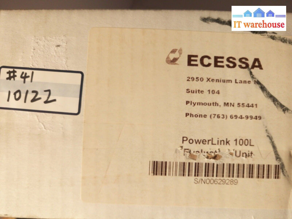 -BRAND NEW Ecessa  POWERLINK PL 100L WAN Traffic Manager 