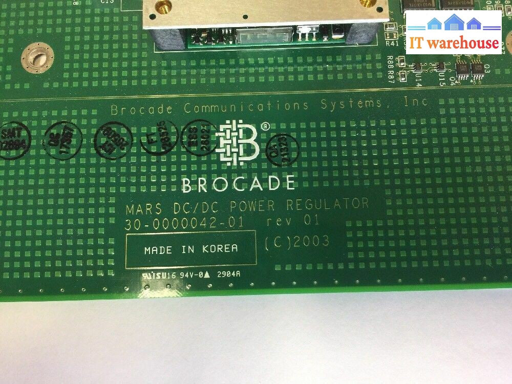 - Brocade 40-0000042-01 Mars DC/DC Power Regulator 30-0000042-01