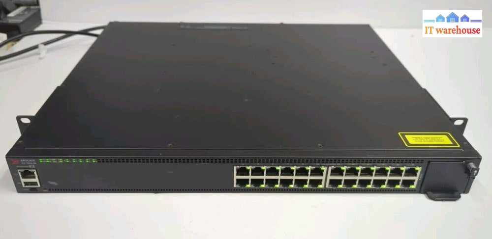 Brocade ICX7450-24  24-Port  Switch Tested -