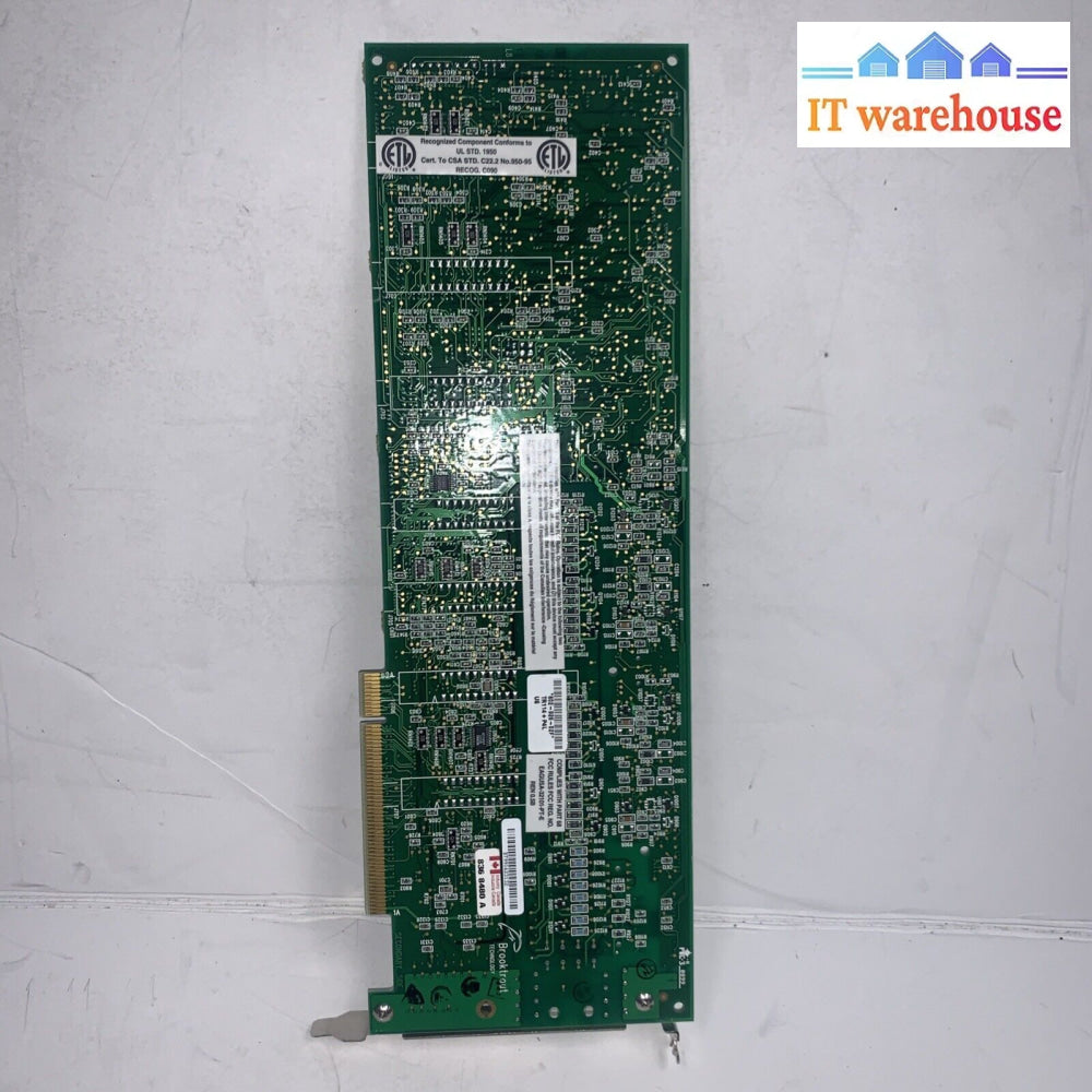 BROOKTROUT TECHNOLOGIES 802-926-5C 02F TR114 + P4L ANALOG FAX BOARD TESTED