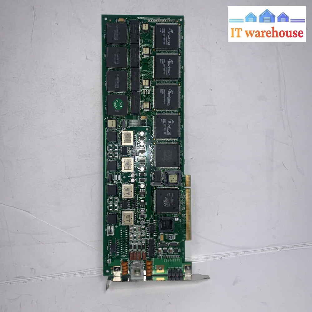 BROOKTROUT TECHNOLOGIES 802-926-5C 02F TR114 + P4L ANALOG FAX BOARD TESTED