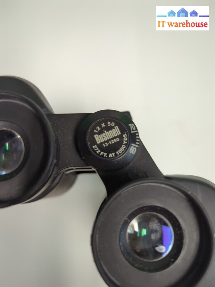 Bushnell 13-1250 12 x 50 Wide Angle Binoculars + Bag  Working -