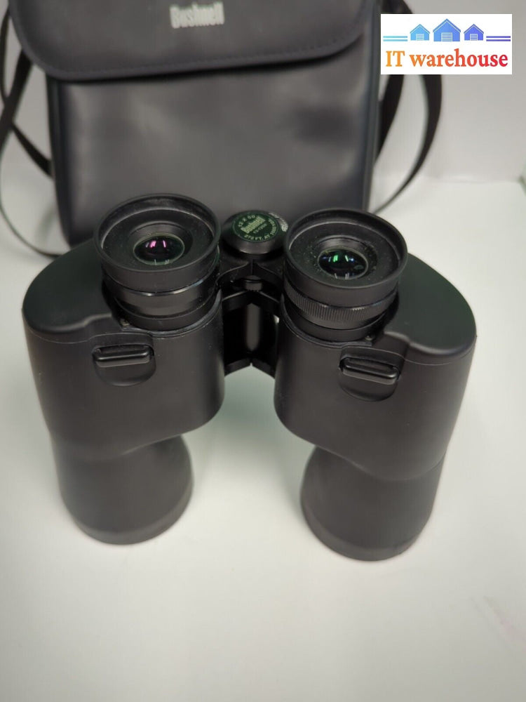 Bushnell 13-1250 12 x 50 Wide Angle Binoculars + Bag  Working -