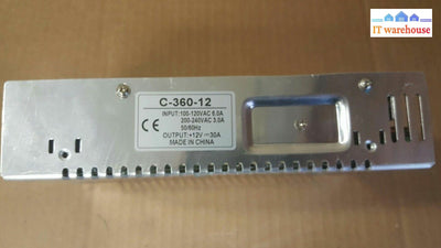 C-360-12 Power Supply 12V 30A
