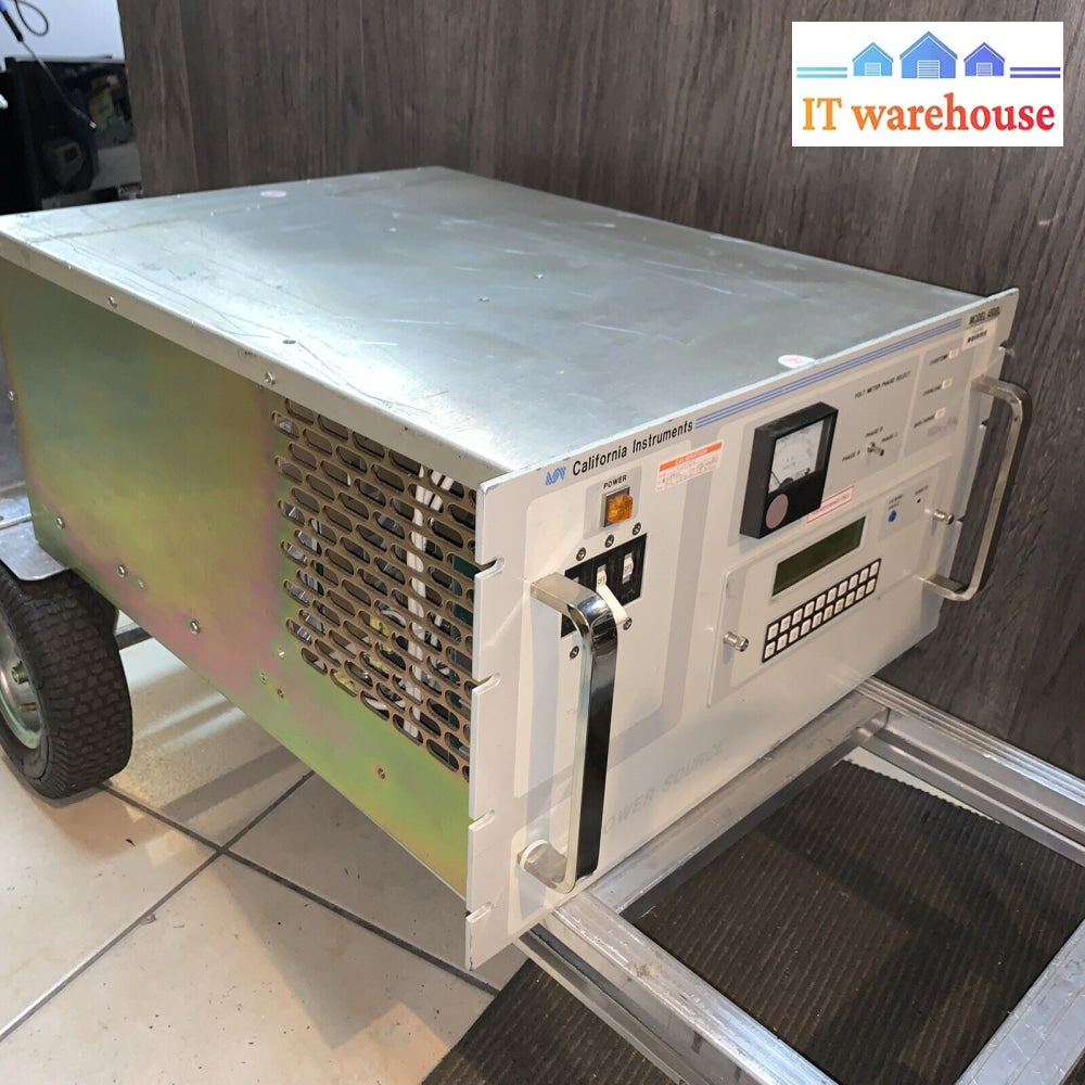 California Instruments 4500L-1Pt-Hv Ac Power Supply Single Phase 5000Va 45-550Hz