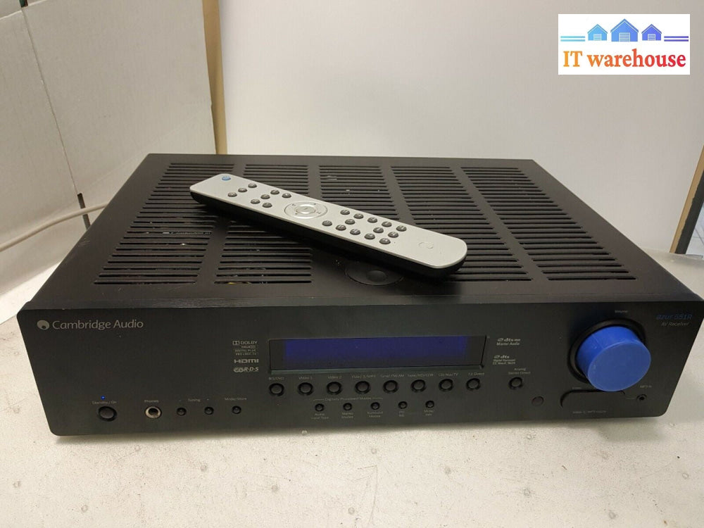- CAMBRIDGE AUDIO AZUR 551R AV RECEIVER  HDMI HOME CINEMA (FOR PORTS)