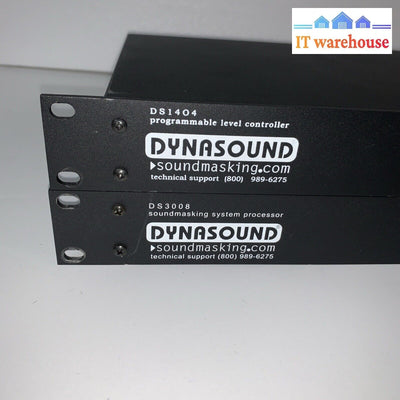 Cambridge DYNASOUND DS3002 Sound Masking Processor & DS1404 Level Controller