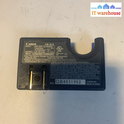 Canon Camera Battery Charger CB-2LS Power Shot S100 S200 S300 S400 S410 S500