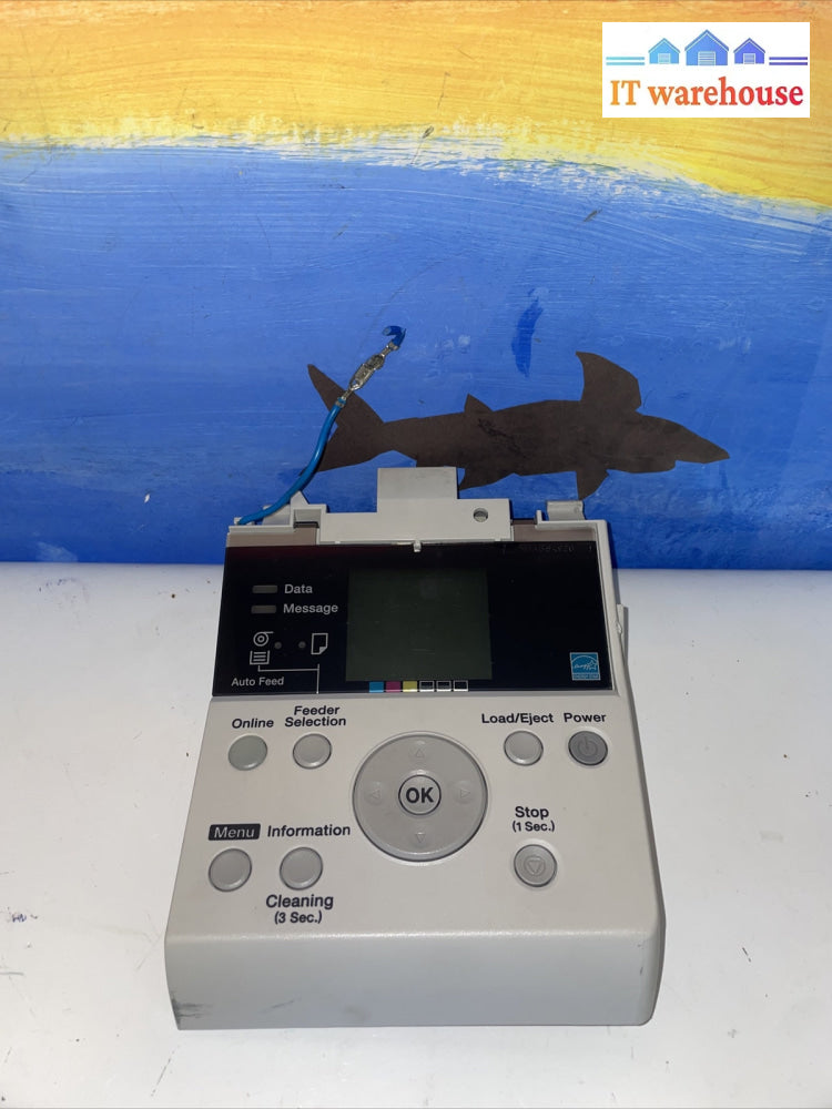 Canon iPF610 Plotter Control Panel Screen