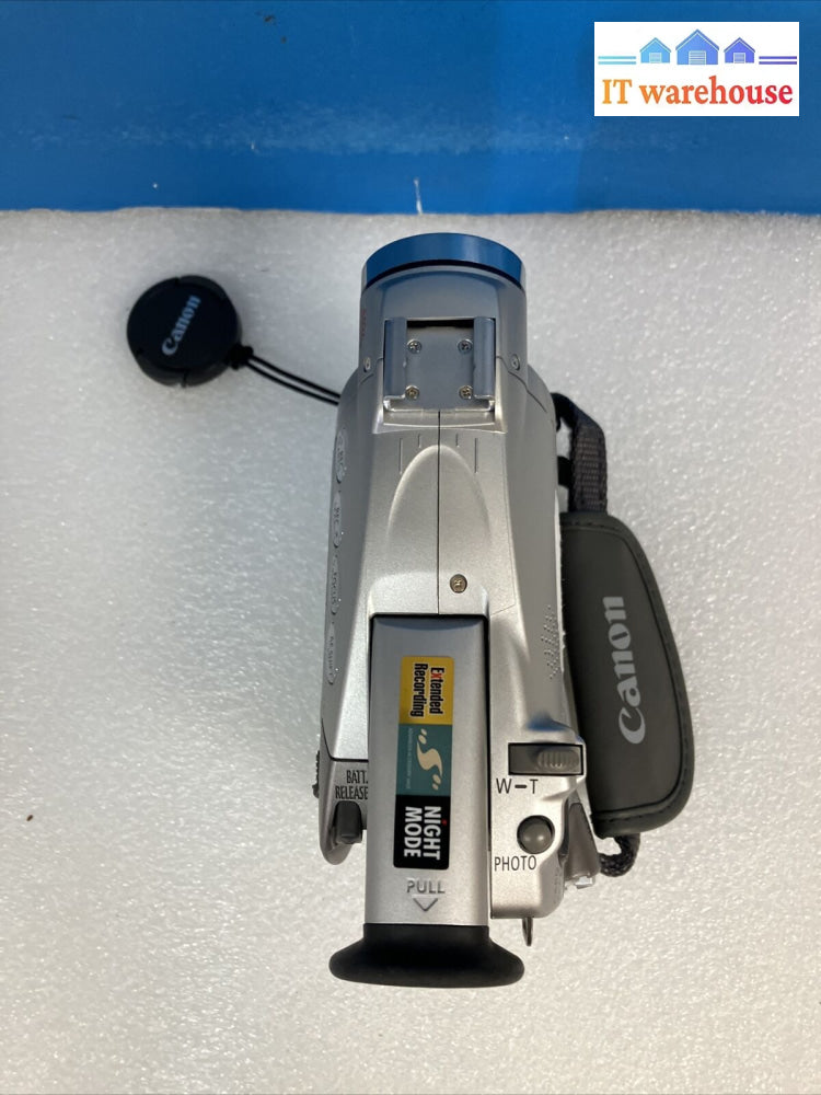 Canon Zr50 Minidv Stereo Camcorder 440X Digital Zoom 22X With Bag (No Battery) ~