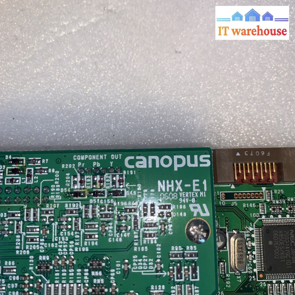 Canopus NHX-E1/E2, HX-HD1(U21-PC-409) , StormBay, digital video editing system