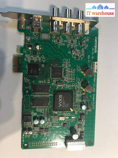 Canopus S41 Pc 701 Vx2L-Exc Card