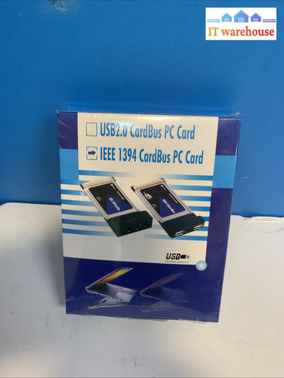 CardBus 1394 IEEE PCCard (Windows XP/ 2000/Me/98SE Compatible)