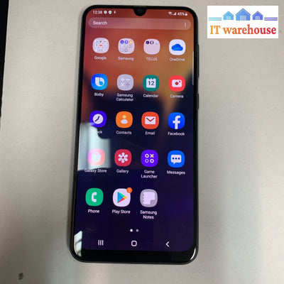 (Carrier: Telus) A50 64GB 6.4" Display  25MP Cell phone