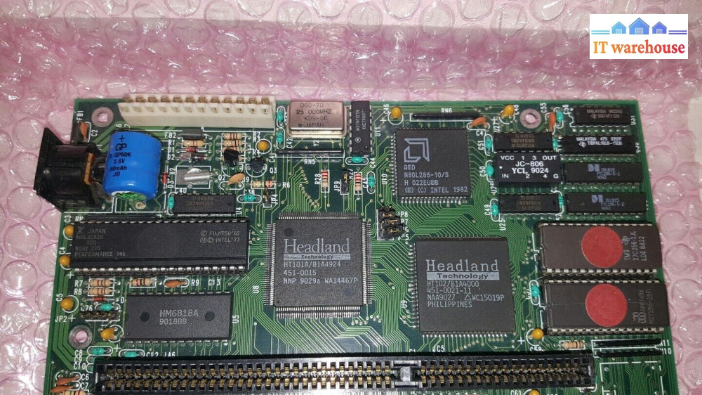  CAT102 REV A SYSTEM BOARD Headland HT12A  AMD N80L286-16/S Motherboard 