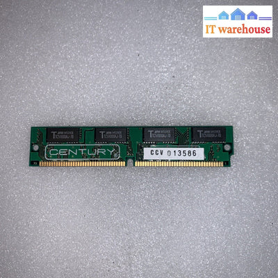 Century Micro 32MB 72-Pin EDO DRAM SIMM Toshiba TC59S6408A-70 70ns Vintage Japan