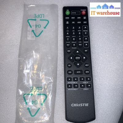 Christie Projector Remote Control IR1081 OEM – Works with DWU / DHD / Roadster